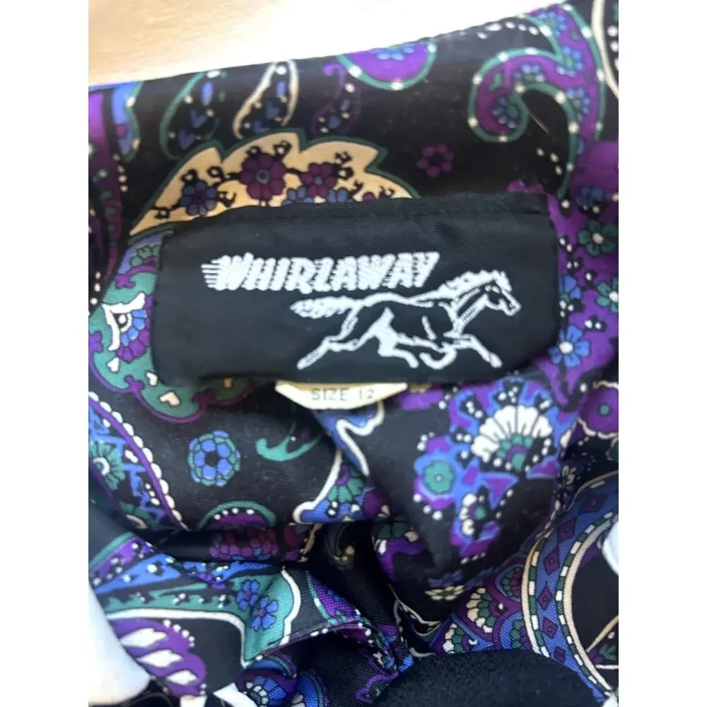 Vintage Whirlaway Paisley Dress